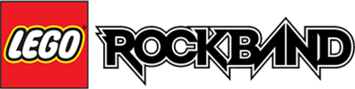 LEGO Rock Band title screen for Wii